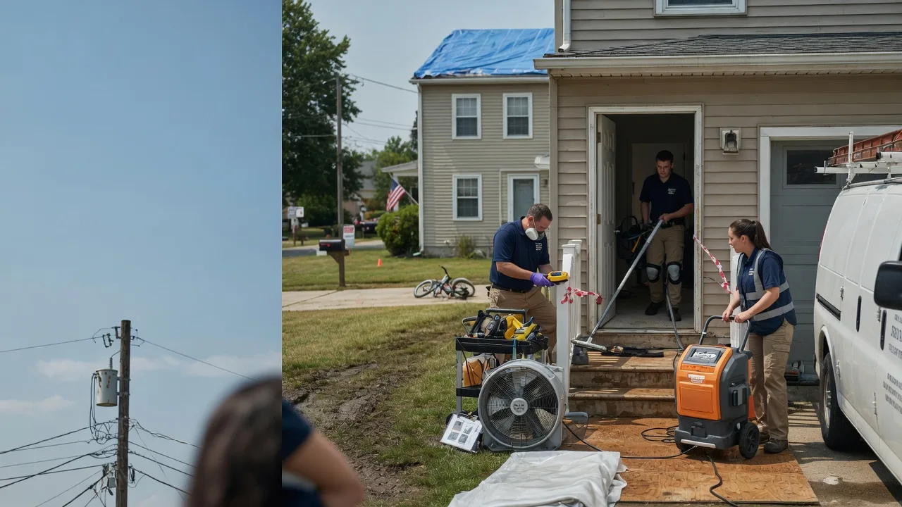 Water Damage Repair in Ragsdale, IN near me